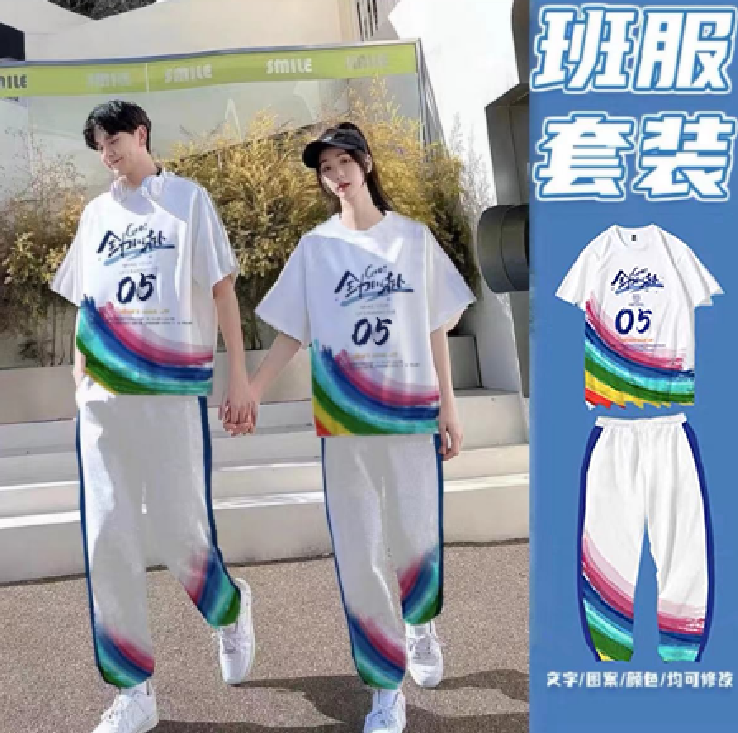 热销个性班服：男女情侣适用红色加绒连帽卫衣定制